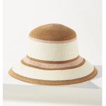Anthropologie LUCKY ZONE Striped Bucket Hat - Pink. MSRP $42 Photo 4