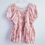 Torrid Crinkle Gauze Cris Cross Back Top Photo 4