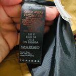 Topshop NWT Top Shop Tan Black Button Front Pockets Long Trench Coat Lightweight Size 2 Photo 11