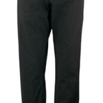 ZARA Women's Black High Waisted Straight Leg Slim Fit Trousers Dress Pants Sz XL Photo 0