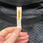 Lucy Quilted Charcoal Gray Activewear Athletic Yoga Sweatshirt Size M Size M Photo 3