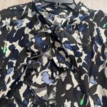 TwinSet Simona Barbieri Milan shift M lightweight sequin abstract animal print Black Size M Photo 3