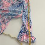 Lilly Pulitzer  Pink and Blue Patterned Top Size XL Photo 9