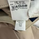 Gap  women’s 4/27 Cream Tan Faux Vegan Leather Pants Stretchy Photo 5