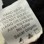 Orange Creek Linen Blend  Black Button Accent Sleeveless Back Slit Midi Dress M Photo 10