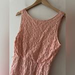 Vintage Deb Pink Floral Lace Dress Y2K Size XL Photo 1
