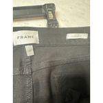 frame denim FRAME Le Mini Boot Jeans Size 33 Black‎ Coated Denim Mid Rise Stretch Bootcut Photo 2