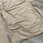 Boat neck long sleeves shirt Tan Size L Photo 6