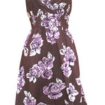 Moschino  Brown Purple Dress Photo 0
