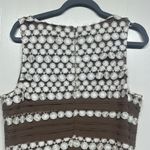 Phase Eight 12 Praline/Cream Layered Lace Occasion Shift Dress & Shrug Brown Size 14 Photo 3