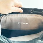Everlane The Modern Snap Unisex Black Canvas Backpack Photo 2