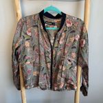 BLANK NYC Silk  thin bomber jacket Photo 0
