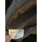 Brown leather BOHO Southwest fringe bag purse studded Turquoise Accent Aztec Photo 3