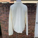Parisian Vintage Cream  Works Acrylic Embroidered Sweater Y2K 90s Photo 4