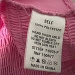 Strut & Bolt Elegant Fuchsia Ruffled One-Shoulder Blouse Photo 5