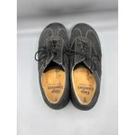 Finn Comfort Shoes Womens 8 Made in Germany Black Leather Comfort Oxford Walking Photo 3