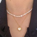 Fresh Water Pearl Necklace, Pearl Choker, Pearl Necklace White Photo 4
