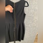 Kate Spade New York Womens Size Small Sleeveless Round Mini Sheath Dress Black Photo 3