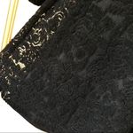 𝅺LUNACHIX scoop neck long sleeve floral lace dress size small Photo 4