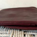 Cartier Burgundy and Gold Flap Crossbody Bag Photo 4