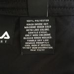 FILA  Sports Black Blue Pink Yellow Neon Trim Drawstring Compression Shorts 3” Photo 11