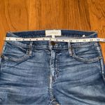 The Great . The Nerd Low Rise Denim Jeans Cropped Ankle Medium Wash size 26 Photo 5