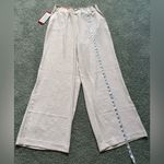 Hilary Radley  High Rise Wide Leg Pants 29.5” Inseam Womens Size M Oatmeal NWT Photo 2