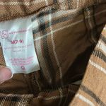 No Boundaries  Brown Plaid Lightweight Pants(Size M) Photo 5