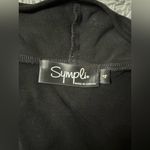 Sympli Women’s Vest Black Sleeveless Long Tunic Stretch Polyester Key Vest Size4 Size 4 Photo 6