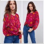 Free People NWT  Wildflower Honey Top SZ-S Photo 2