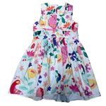 NEW SINCERELY OURS
ELLIE POPLIN MINI DRESS sz LG Pink Photo 7