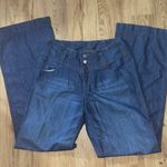Nine West 6 waist 27 wide leg jeans Photo 0