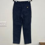 St. John  Womens Jeans Dark Wash Straight Leg High Rise Blue Denim Small Photo 2