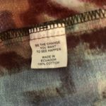 VTG Artsy Boxy Jean Jacket Sz M Colorful Graffiti Print Cotton Pockets Casual Multiple Size M Photo 8