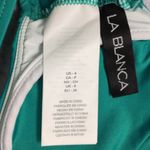 La Blanca Emerald Green Island Goddess Underwire Twist Front Bra Top Size 4 New Photo 5