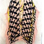 Rachel Roy Kimono Open Cover Up One Size MultiColor Pastel 100% Viscose Photo 0