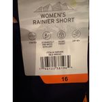 Eddie Bauer  Rainier shorts women rip stop size 16 Navy NEW Photo 6