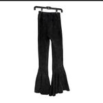 Earthbound  Flower Child Black Flare Pants Size Small Photo 3
