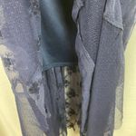 Torrid  Navy Blue Lace Mesh Tank Maxi Dress Sz.1 Photo 9