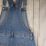 No Boundaries  Blue Denim Short Overalls Photo 10