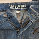 Idyllwind Miranda Lambert Jeans Womens Size 8 W x 34 L Flared Blue Denim Lace Up Photo 9