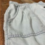 prAna  100% Tencel Chambray Button-Front Skirt Light Blue Women’s Large Photo 1