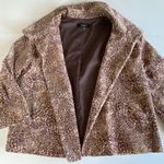 Talbots Leopard Print Swing Coat by Size 12 Photo 11