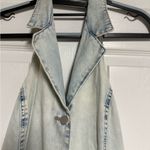 BLANK NYC Light Blue Denim Halter Jumpsuit Photo 1