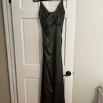 Signature Olive Green Maxi Dress Size 0 Photo 2