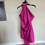 House Of CB ‎ 'Aida' hot Pink Satin Mini Dress NWOT Size M Photo 4