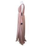 Lulu's Heavenly Hues Taupe Gown Maxi Long Dress MEDIUM NWT‎ Eveningwear Tan Photo 5