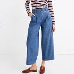 Madewell New! Pleated Wide-Leg Jeans, size 00 Photo 1