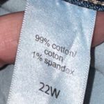 Maurice's  Vintage High Rise Light Wash Fray Hem Denim Jean Skirt Women’s 22 Photo 6