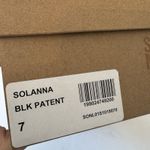 Steve Madden  Solanna Black Patent Mary Janes Shoes Flats Women's Size 7 With Box Photo 4